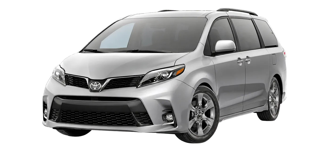 Minivan de la flota de Freddy's Transport